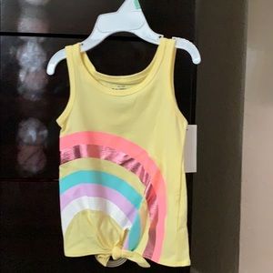 Babygirl rainbow tank